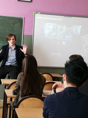 Ciekawostki ekonomiczne – spotkanie z absolwentem I LO